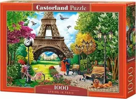 Castorland Spring In Paris C-104840-2, 47 x 68 cm, 1000 det.