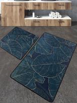 Foutastic Zeleno 359CHL5255 komplektas, 2 vnt., 100 x 60 cm, mėlynas/auksinis/žalias