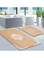 Foutastic cot-klzt5-32 komplektas, 2 vnt., 100 x 60 cm, šviesiai rudas