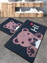 Foutastic Bera 359CHL5349 komplektas, 2 vnt., 100 x 60 cm, įvairių spalvų