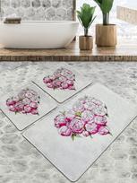 Foutastic Peonia 359CHL3263 komplektas, 3 vnt., 100 x 60 cm, įvairių spalvų