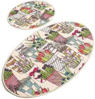 Foutastic Flowerpot 359CHL1531 komplektas, 2 vnt., 100 x 60 cm, įvairių spalvų