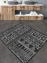 Foutastic Straordinario 359CHL4689 komplektas, 2 vnt., 100 x 60 cm, juodas