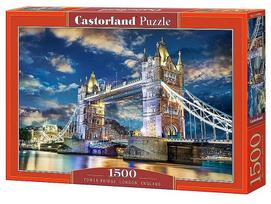 Castorland Tower Bridge London England C-151967, 1500 det.