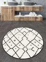 Foutastic Dalmata 359CHL4590, 100 cm x 100 cm, balta sp./juoda sp.