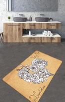 Foutastic Vintage Roses 359CHL4390, 120 x 70 cm, smėlio sp.