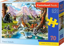 Castorland Forest Animals 342930, 70 det.