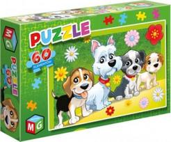 Multigra Flower Dogs 435812, 22 x 33 cm, 60 det.