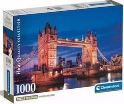 Clementoni Tower Bridge At Night 39772, 50 x 70 cm, 1000 det.
