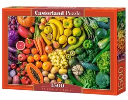 Castorland Rainbow Of Vitamins 152124, 47 x 68 cm, 1500 det.