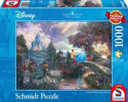 Schmidt Spiele Disney Cinderella 59472, 49.3 x 69.3 cm, 1000 det.