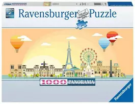 Ravensburger Panoramic Paris 17393, 37.5 x 98 cm, 1000 det.