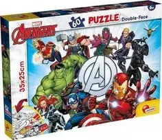 Lisciani Marvel Puzzle Plus 60 Avengers 99658, 25 x 35 cm, 60 det.