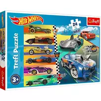 Trefl Hot Wheels 14362, 24 det.