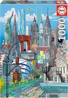 Educa New York Carlo Stanga 19265, 1000 det.