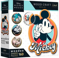 Trefl Wood Craft Mickey Mouse, 160 det.