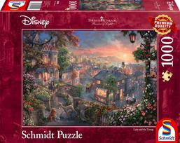 Schmidt Disney Dama ir valkata 59490, 69.3 x 49.3 cm, 1000 det.