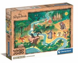 Clementoni Story Maps The Jungle Book 39813, 50 x 70 cm, 1000 det.