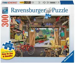 Ravensburger Grandpa's Garage 13578, 27 x 39 cm, 300 det.