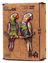 PuzzleOK Medinė dėlionė Parrots, 82 det.
