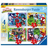 Ravensburger Spidey & His Amazing Friends 4in1, 72 det.