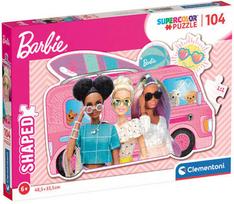 Clementoni Shaped Barbie 27162, 33.5 x 48.5 cm, 104 det.