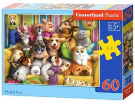 Castorland Playful Pets 60 det.