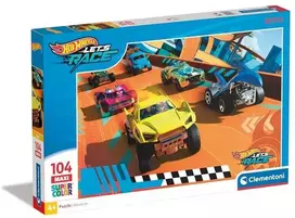 Clementoni Maxi Super Color Hot Wheels 25762, 42 x 62 cm, 104 det.