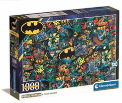 Clementoni Compact Batman 39906, 50 x 70 cm, 1000 det.