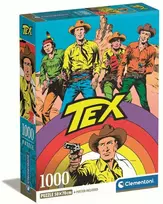Clementoni Compact Tex 39841, 50 x 70 cm, 1000 det.