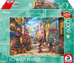 delione 6000 - Schmidt Spiele Mickey & Minnie in Mexico 57397, 136 x 96 cm, 6000 det. - 1 nuotrauka