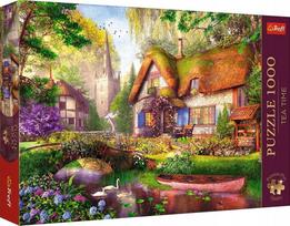 namas miske - Trefl Tea Time Woodland Cottage 10804, 1000 det. - 1 nuotrauka