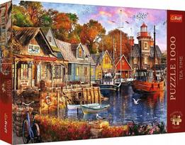 uostas - Trefl Tea Time Sea Side, 48 x 68.3 cm, 1000 det. - 1 nuotrauka