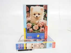 Castorland Pomeranian Puppy in Roses B-030552, 300 det.
