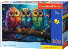 Castorland Three Little Owls B-030545, 300 det.