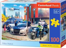 Castorland Police Station 464053, 29 x 40 cm, 100 det.