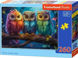 Castorland Three Little Owls B-27651-1, 260 det.