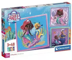 Clementoni Ariel 25324, 3 x 48 det.