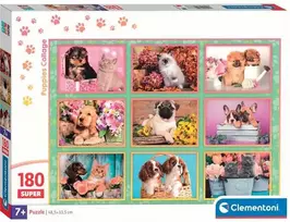 Clementoni Puppies Collage 29788, 180 det.