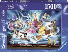 puzzle 1500 - Ravensburger Disney's Magical Storybook 12000710, 1500 det. - 1 nuotrauka