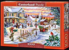 Castorland Christmas Tree is Coming C-105274-2, 1000 det.