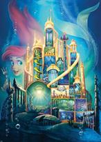 puzzle deliones 1000 - Ravensburger Disney's Ariel Castle, 1000 det. - 1 nuotrauka