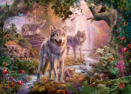Ravensburger Summer Wolves, 1000 det.
