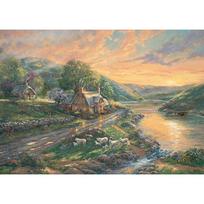 Schmidt Thomas Kinkade Studios: Daybreak In Emerald Valley, 1000 det.