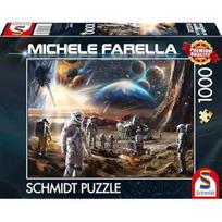 Schmidt Spiele Michele Farella: Infinite Worlds - Space Missions, 1000 det.