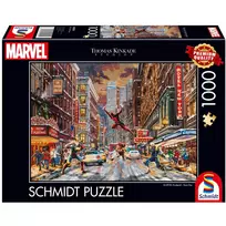 Schmidt Spiele Thomas Kinkade Studios: Marvel - Deadpool, Snow Day G3, 1000 det.