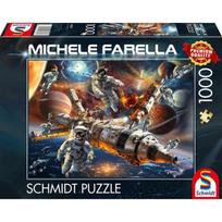 Schmidt Spiele Michele Farella: Magical Star Worlds - Weightless in Space G3, 1000 det.