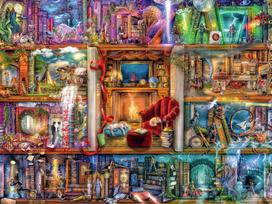 puzzle 1500 - Ravensburger The Grand Library, 1500 det. - 1 nuotrauka