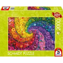 Schmidt Spiele Colorful Flower Swirl, 2000 det.