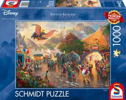 Schmidt Spiele Thomas Kinkade Studios: Disney – Dumbo 59939, 1000 det.